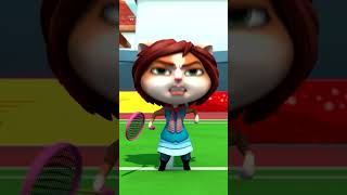 🏸 Tollaslabda kihívás #Shorts #3d #rajzfilmvideó #animációsműsor #GobandFriends