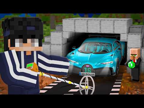 I Found a SUPERCAR Inside a SECRET BUNKER in Minecraft!