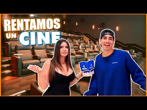 ALQUILÉ un CINE para NOSOTROS SOLOS * HICIMOS DE TODO 😈🔥