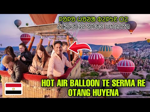 HOT AIR BELUN TE SERMA RE OTANG HUYENA #labahansda