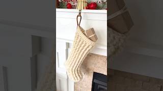 🎅🏻🧶 Crochet a Christmas Stocking in Just 2 Hours!