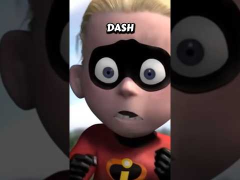 Tu identidad secreta es lo más valioso y DASH LO ROMPIÓ 🫠🗣️ #pixar #losincreibles #datos #shorts