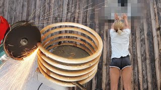 Neighbors Laughed at Our Scrap Metal DIY, But Then They Were Amazed!