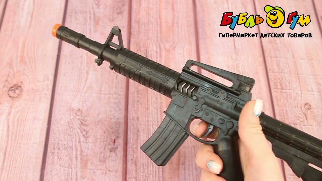 Автомат-трещотка VELD CO M16 - видео