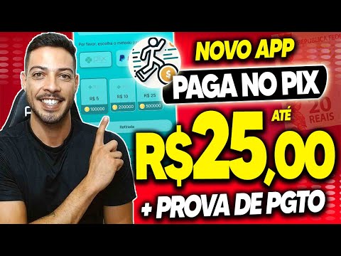 [LANÇOU] APP FÁCIL de SACAR e PAGA NO PIX até R$25,00