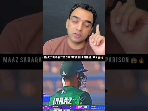 NO comparison Maaz Sadaqat & Suryavanshi π±π₯ #pakvsind #highlights #shorts #cricket #pakvszim #fyp