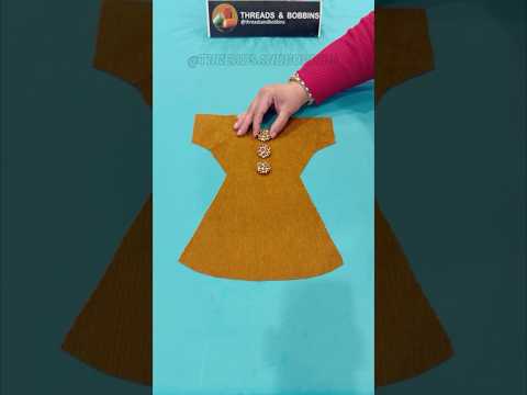 Just one cut, and your shirt will be done. صرف ایک سیدھے کٹ سے پوری شرٹ کاٹ سکتے ہیں