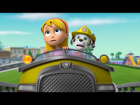 PAW Patrol Mighty Pups+Skye+Chase Save Adventure Bay! Compilation 24   Nick Jr. HD