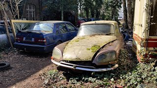 Exploring An Abandoned Castle WIth Abandoned Cars | Urbex