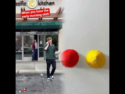 When you have the early morning shift ๐ณ๐ซ #shorts #funny #comedy #humor #youtubeshorts