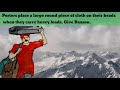 Porters, Pressure, and Surface Area