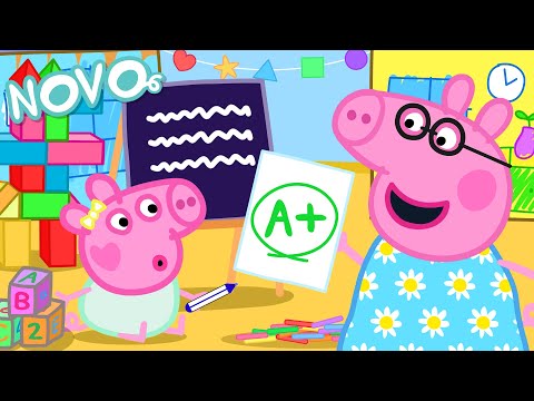 Peppa Pig Português Brasil 📚 Aula Divertida ✏️ NOVO Contos da Peppa Pig