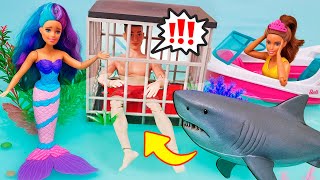 Tesouro, sereia e confusão no fundo do mar!🧜‍♀️ Uma aventura subaquática!🌊