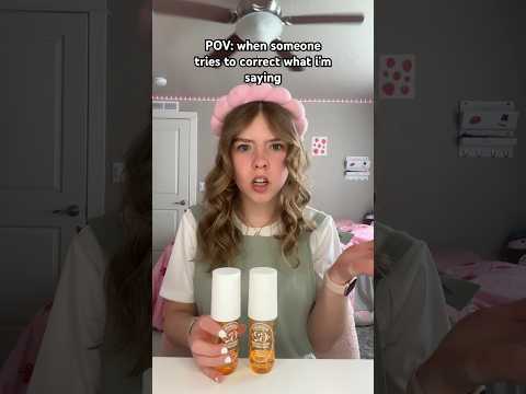 I MEANT GORG 🙄 | #fypシ #preppy #skincare #teen #trending #viral #comedy #shorts