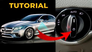 Скрытая Функция Дорога Домой на Mercedes W213, W205, W222/ Авто включение фар после выхода из авто