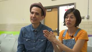 2025 Interview Channel 9 - School visit for Denver Public Schools - 123 Andrés performs for students