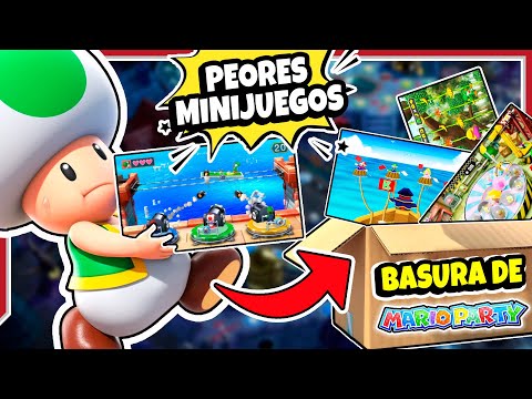 El PEOR Minijuego DE CADA Mario Party