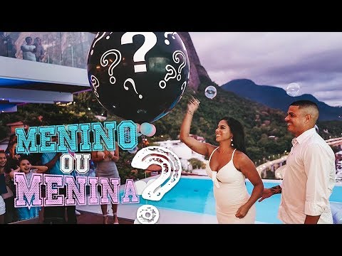 MENINO OU MENINA? NOSSO BEBE É... Chá Revelação com trollagem
