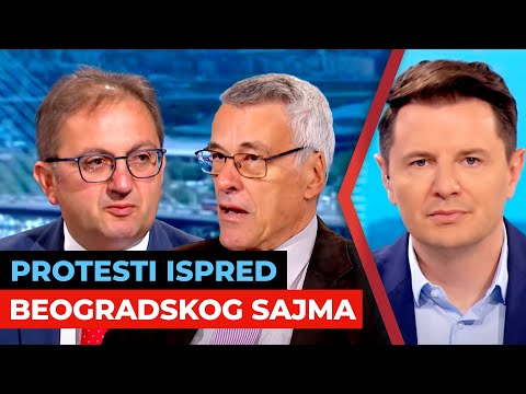 Protesti ispred Beogradskog sajma | URANAK1