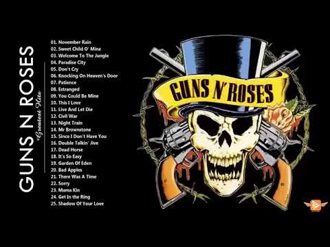 Guns N’ Roses Greatest Hits ~ Best Songs Of 80s 90s Old Music Hits Collection