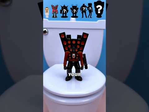 What’s your Skibidi Toilet Figure? #shorts