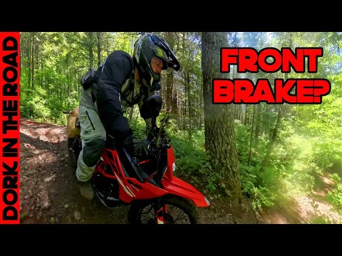 ADV Myth Busting: Should You Use the Front Brake While Riding Offroad?