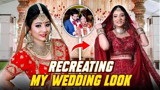 Recreating My WEDDING Look 😍