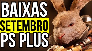 BAIXAS DE SETEMBRO NO CATÁLOGO DA PS PLUS e SEMANA DE PESO NA PS STORE !