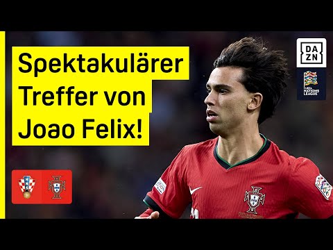 Joao Felix zaubert, Modric & Co. feiern: Kroatien - Portugal | UEFA Nations League | DAZN Highlights