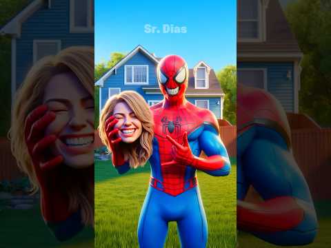 ¿Spider Man, Joker y Capitán América, lograron ver a sus novias realmente sin maquillaje? 😳🤭