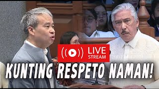 🔴LIVE! MAINIT na SAGUTAN  JOEL VILLANUEVA AT TITO SEN SA SENADO