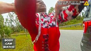 Woman's Phone Explodes After Wild Police Encounter