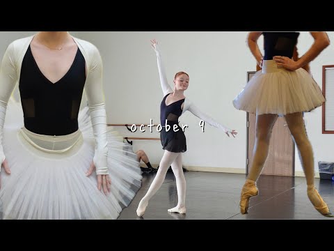 getting paid for a ballet fashion show! | vlogtober day 9