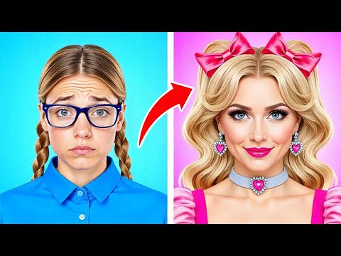 ¡Increíble Cambio De Imagen de BARBIE! ALUCINANTES Trucos DIY Para Revivir tu Barbie Sucia