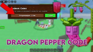 HOW TO GET DRAGON PEPPER CODE (FREE SEED) in GROW A GARDEN ROBLOX!