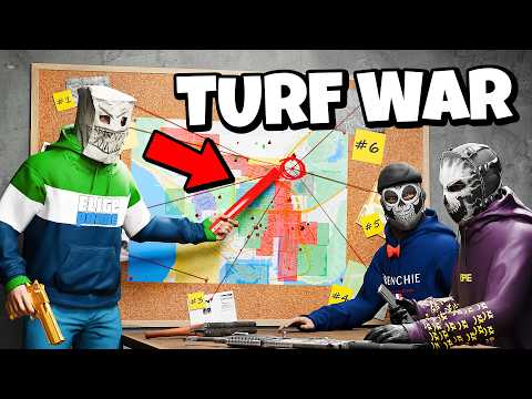 Stealing Enemy GANG Turfs In GTA 5 RP