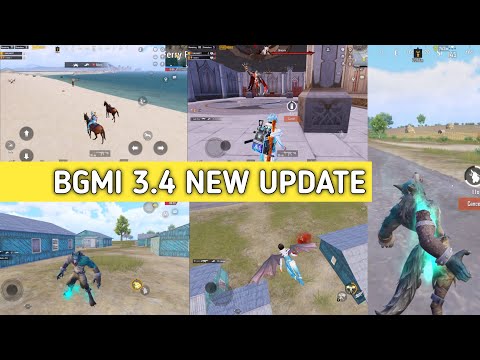 BGMI NEW UPDATE 3.4 IS HERE | TOP 20 NEW FEATURES BGMI NEW UPDATE