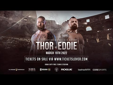 'THOR 'THE MOUNTAIN' BJORNSSON v EDDIE 'THE BEAST' HALL - *X-RATED FACE OFF*