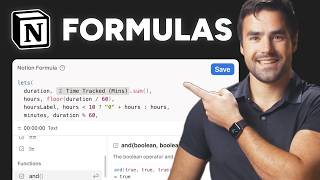 Give me 55 minutes and I'll make you a Notion formula expert.