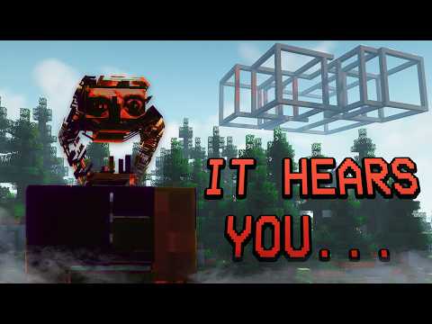 minecrafts new horror mod CAN HEAR YOU.. In Your World