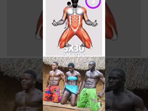 Quick abs and mobility workout ๐ฅ#africa #bodybuilding #abs #workout #shorts #viralvideo