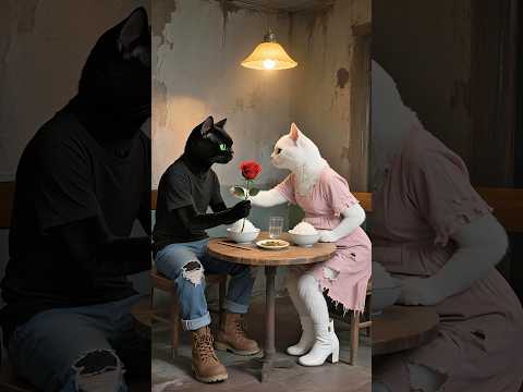 The unknown deep affection of cats, a heartbreaking story 💔#funny #catvideos #aiart #cat #feelings