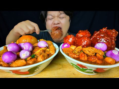 MUKBANG MIE AYAM PORSI BRUTAL!! TOPING BAKSO RUJAAN BANDUNG