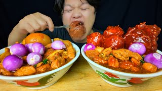 MUKBANG MIE AYAM PORSI BRUTAL!! TOPING BAKSO RUJAAN BANDUNG