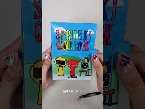 Sprunki Game Book #sprunki #playbook #papercraft #diy #diycrafts #스프런키 #게임북 #종이놀이 #gamebook