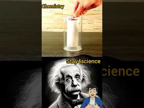 How..? Comment👉  | Simple Science Experiment #shorts #ytshorts #science #chemistry