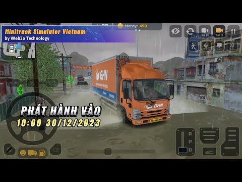 Minitruck Simulator Vietnam | Web3o Technology | Nguyễn Xuân Tiến | OFFICIAL TRAILER MOBILE GAME.