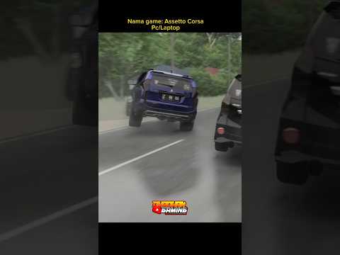 Berawal kejar-kejaran Pajero dikalahkan Apanja 🫣 #pajero_sport #avanzaveloz #shorts #assettocorsa