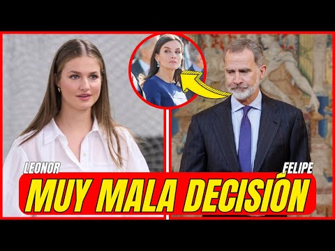 Leonor COMETERÁ el TREMENDO MISMO ERROR que Felipe con Letizia Ortiz