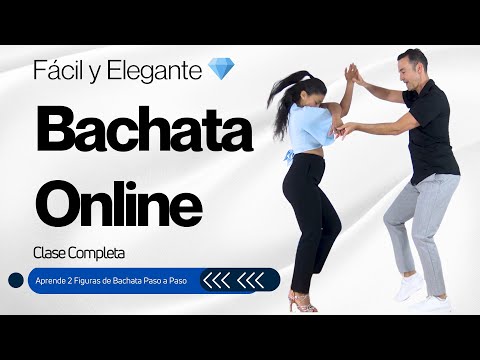 Bachata Online: Fácil y Elegante 💎 - Aprende 2 Figuras de Nivel Medio